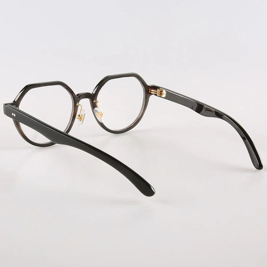 Buffalo Horn Round Glasses NJ1007