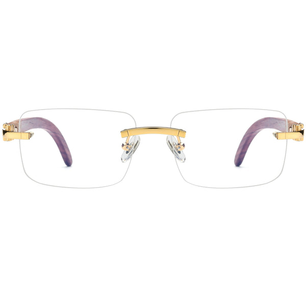 Buffalo Horn Rectangle Glasses A1943