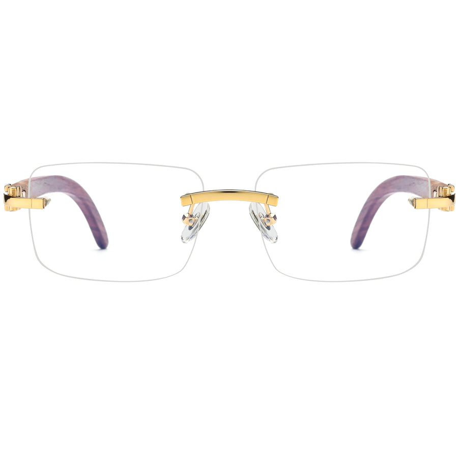 Buffalo Horn Rectangle Glasses A1943