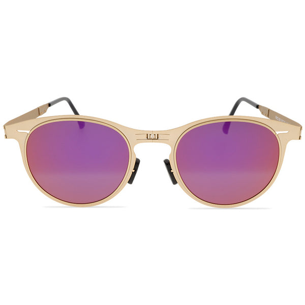 Foldable Round Sunglasses S1006