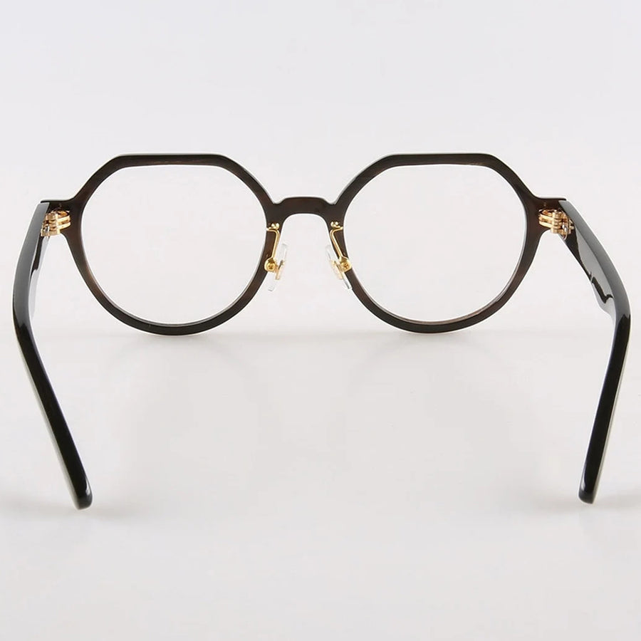 Buffalo Horn Round Glasses NJ1007