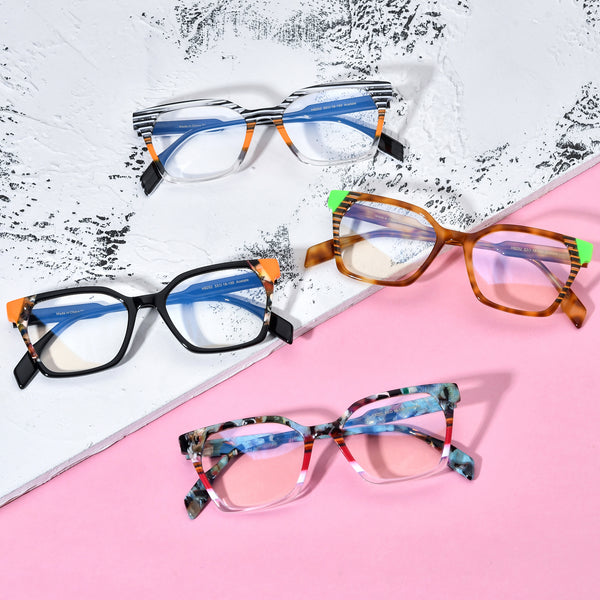 Square Glasses BR1018