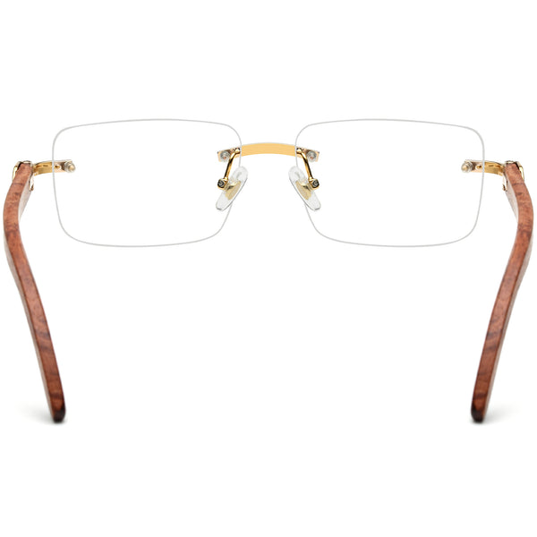 Buffalo Horn Rectangle Glasses A1943