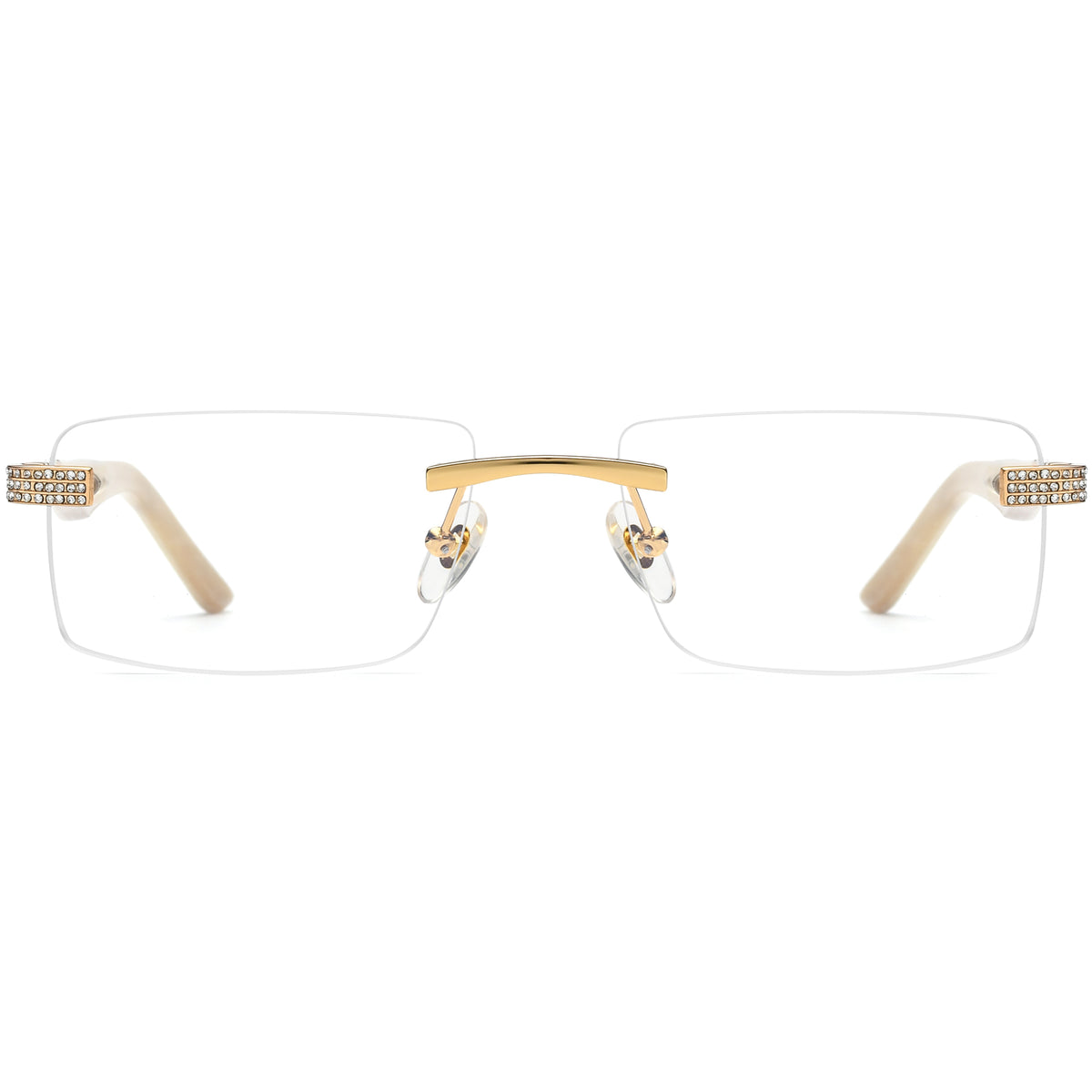 Buffalo Horn Rectangle Glasses A1948