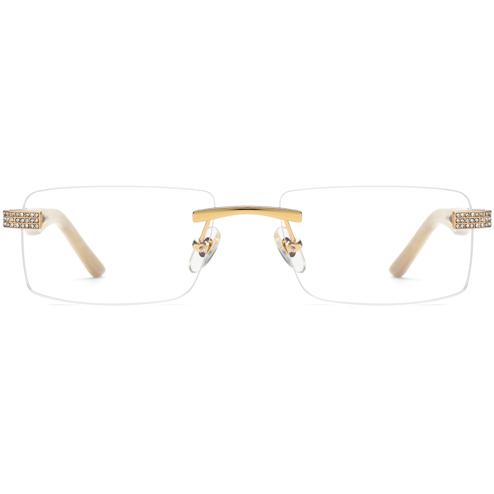 Buffalo Horn Rectangle Glasses A1948