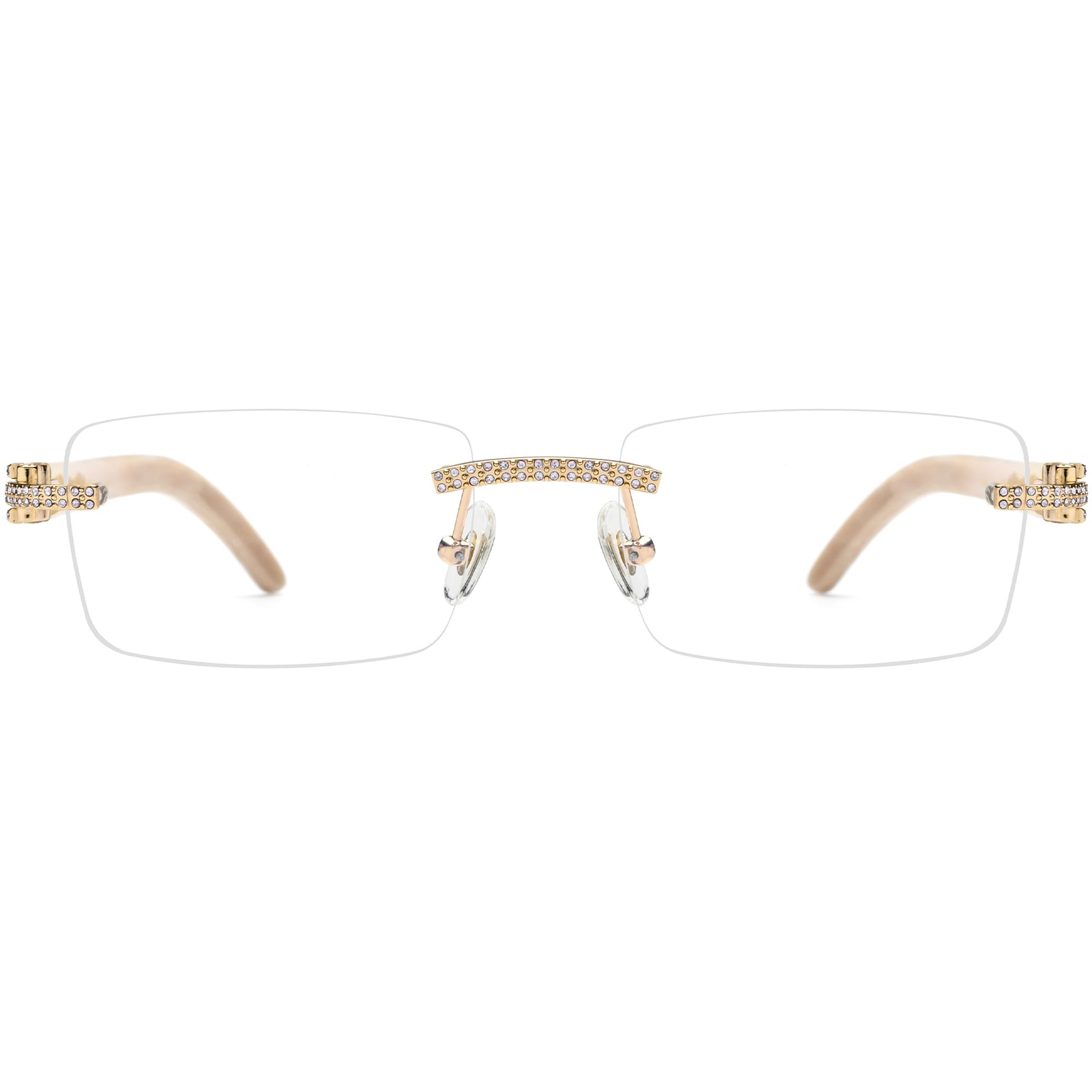 Buffalo Horn Rectangle Glasses A1946