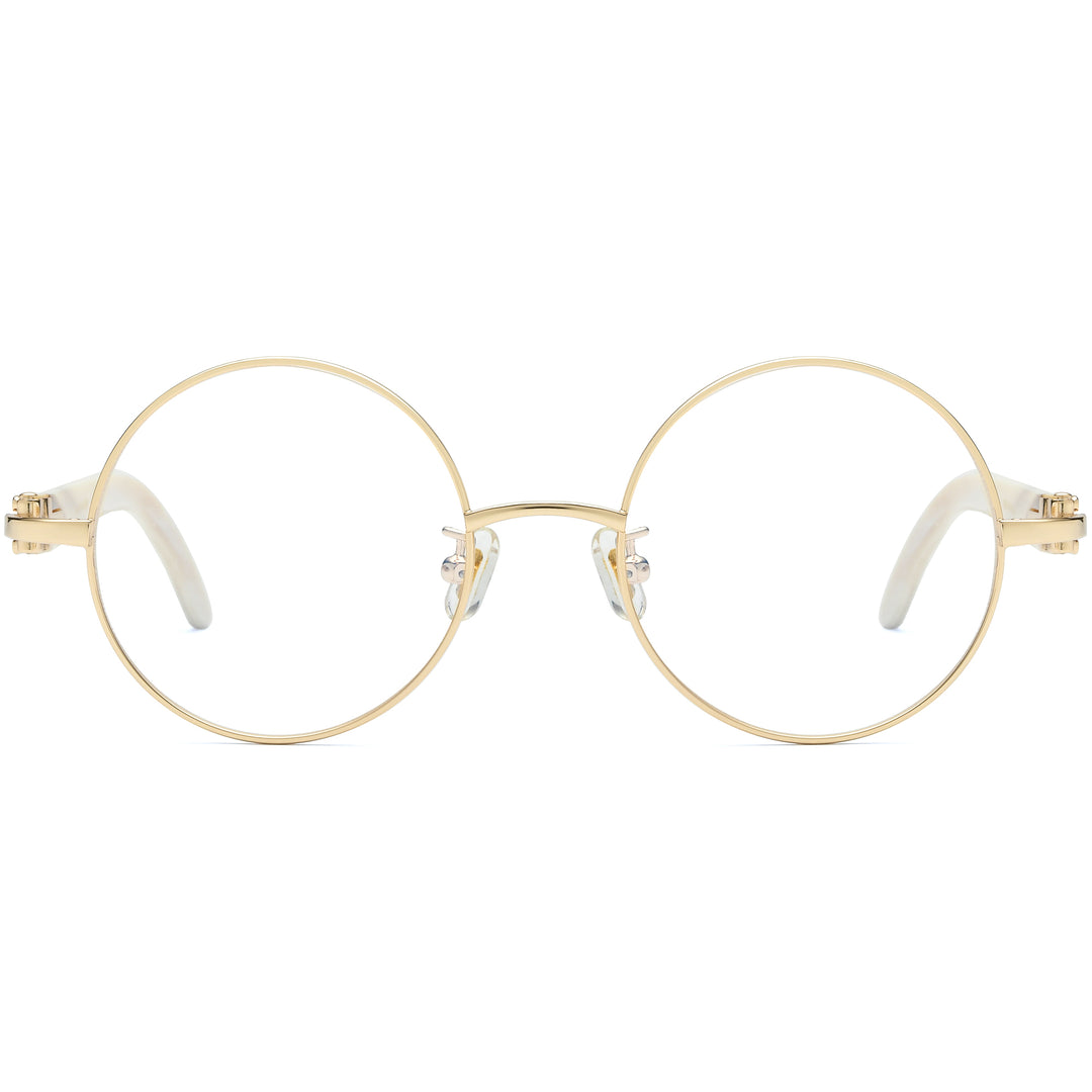Buffalo Horn Round Glasses A1940
