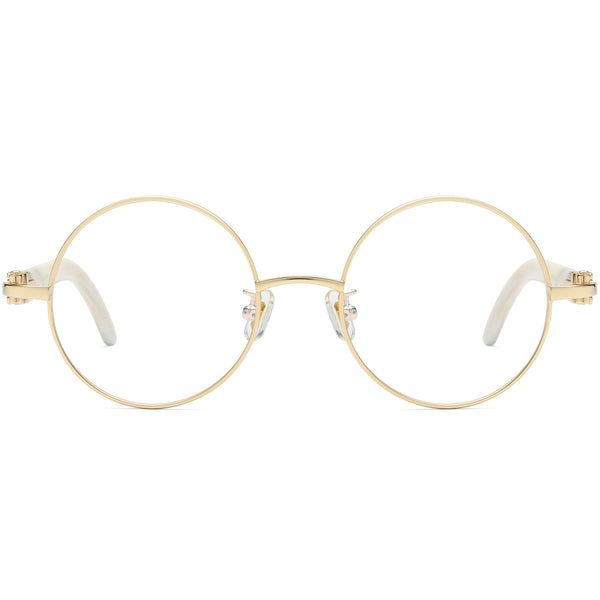 Buffalo Horn Round Glasses A1940