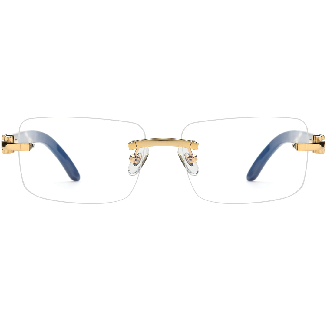 Buffalo Horn Rectangle Glasses A1943