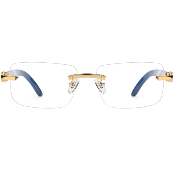 Buffalo Horn Rectangle Glasses A1943