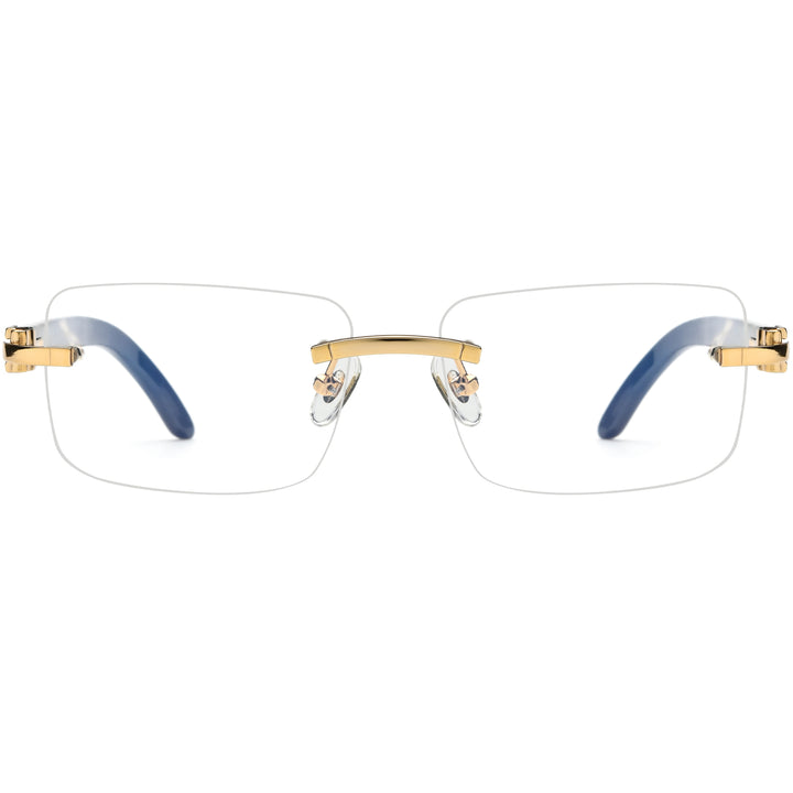 Buffalo Horn Rectangle Glasses A1943