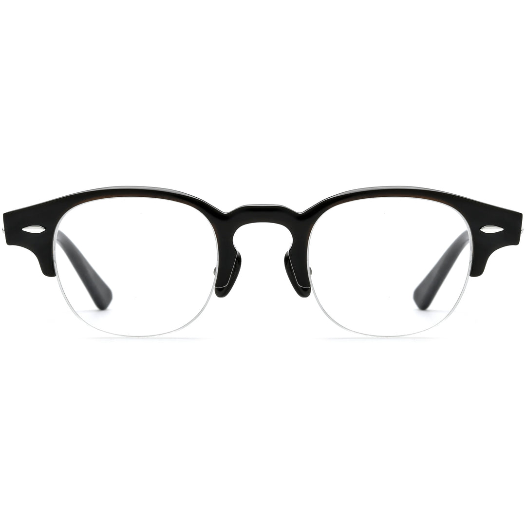 Buffalo Horn Square Glasses A1997