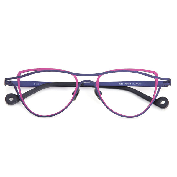 Cat-Eye Glasses A3859
