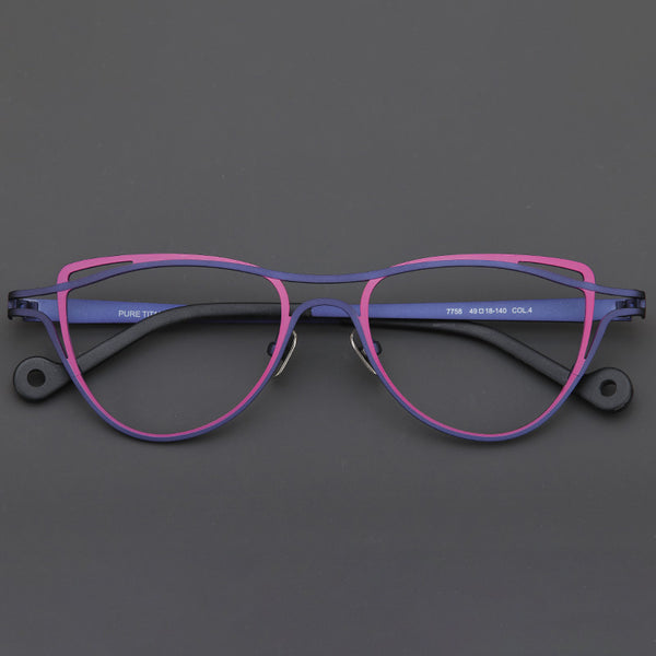 Cat-Eye Glasses A3859