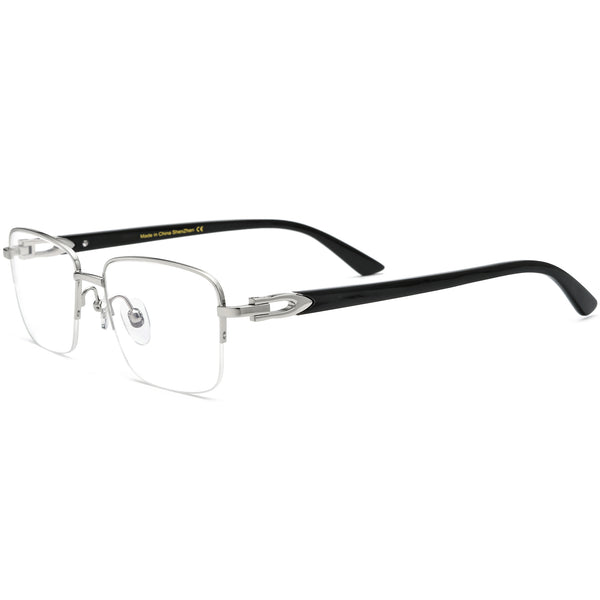 Buffalo Horn Rectangle Glasses A1178