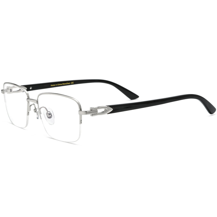 Buffalo Horn Rectangle Glasses A1178