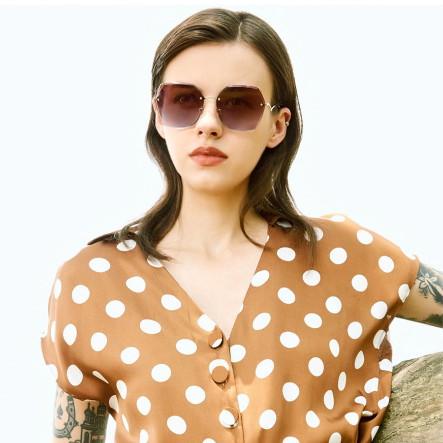 Geometric Sunglasses S1055