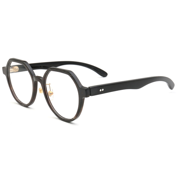 Buffalo Horn Round Glasses NJ1007