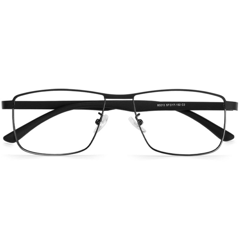 Rectangle Glasses A1102 - Wide Frames for Men with Larger Heads