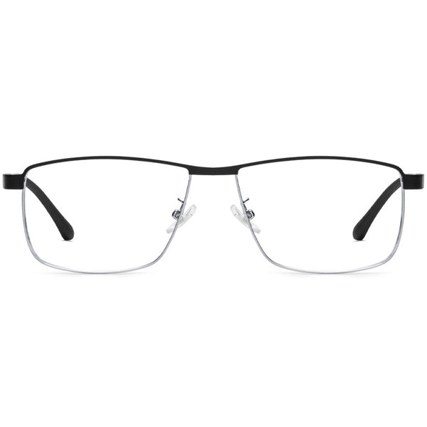 Rectangle Glasses A1102 - Wide Frames for Men with Larger Heads