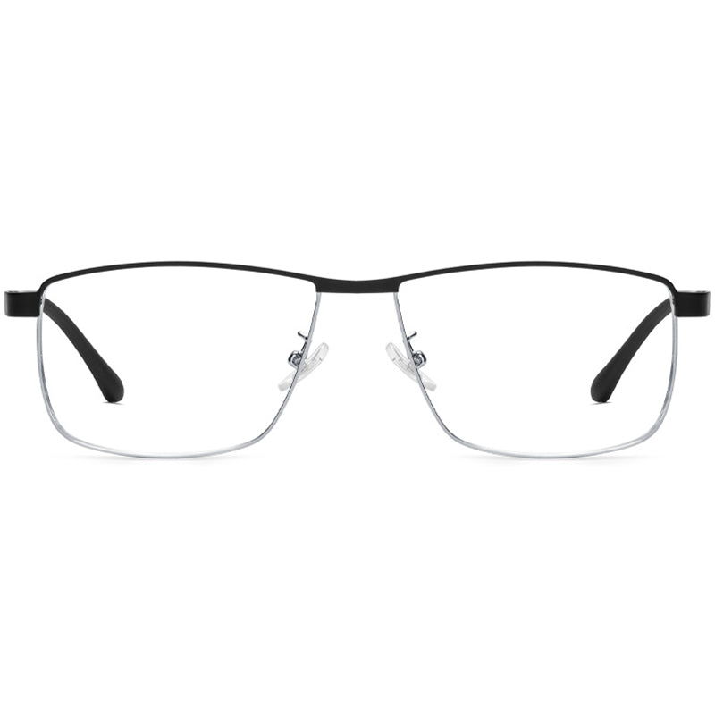 Rectangle Glasses A1102 - Wide Frames for Men with Larger Heads