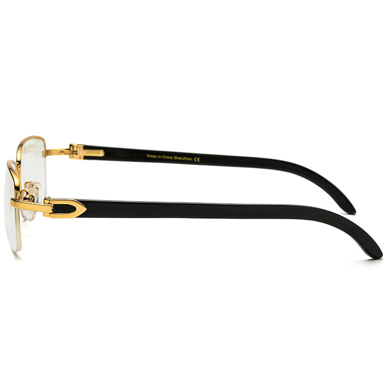Buffalo Horn Rectangle Glasses A1942