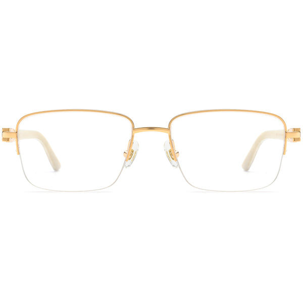 Buffalo Horn Rectangle Glasses A1178