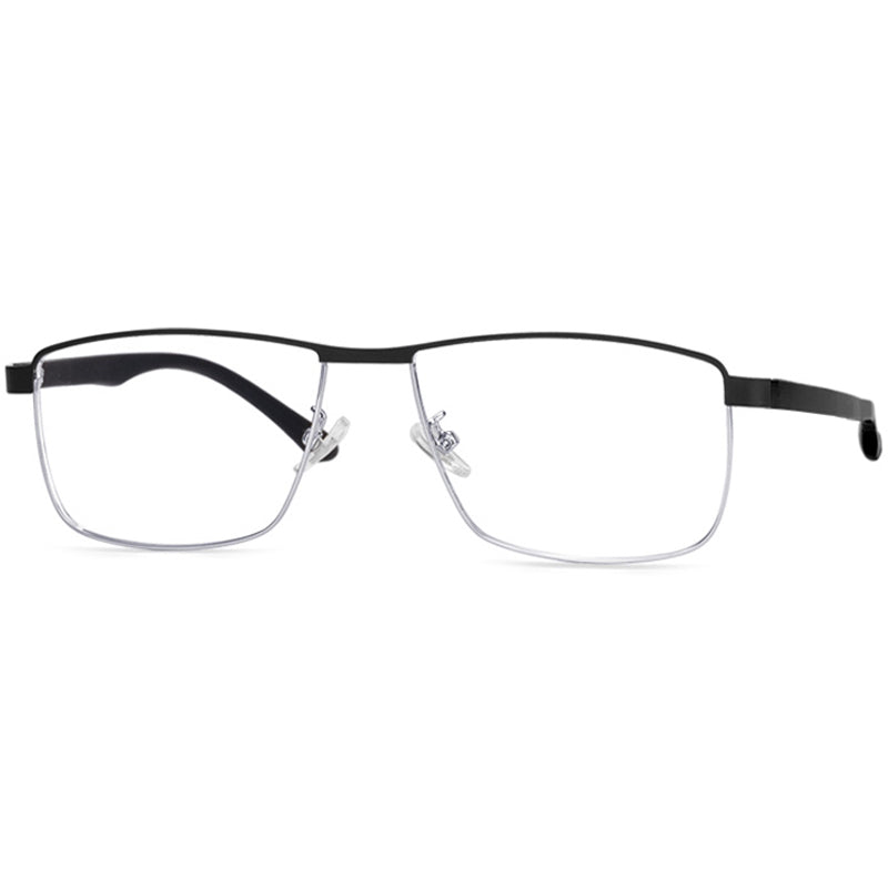 Rectangle Glasses A1102 - Wide Frames for Men with Larger Heads