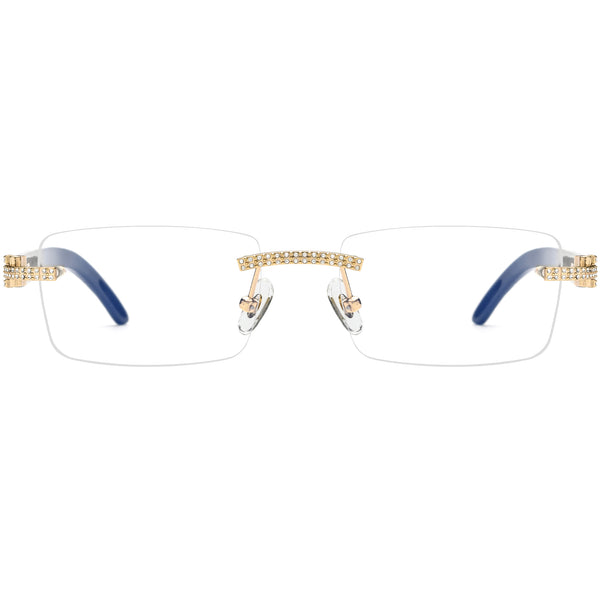 Buffalo Horn Rectangle Glasses A1946