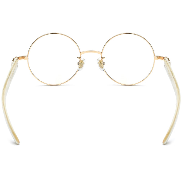 Buffalo Horn Round Glasses A1940