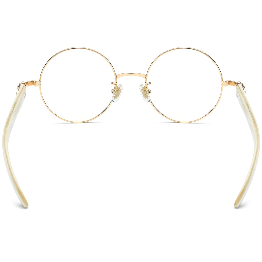 Buffalo Horn Round Glasses A1940