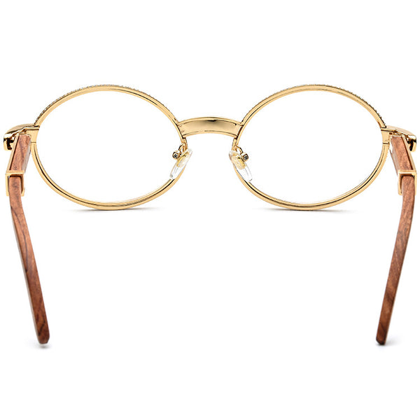 Buffalo Horn Oval Glasses A1945