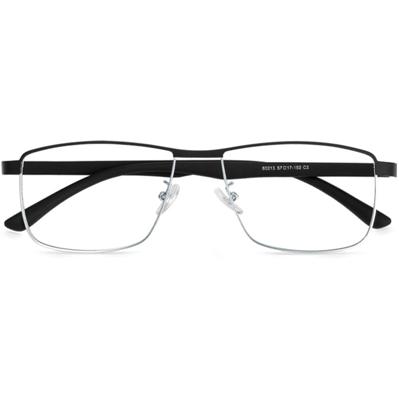 Rectangle Glasses A1102 - Wide Frames for Men with Larger Heads