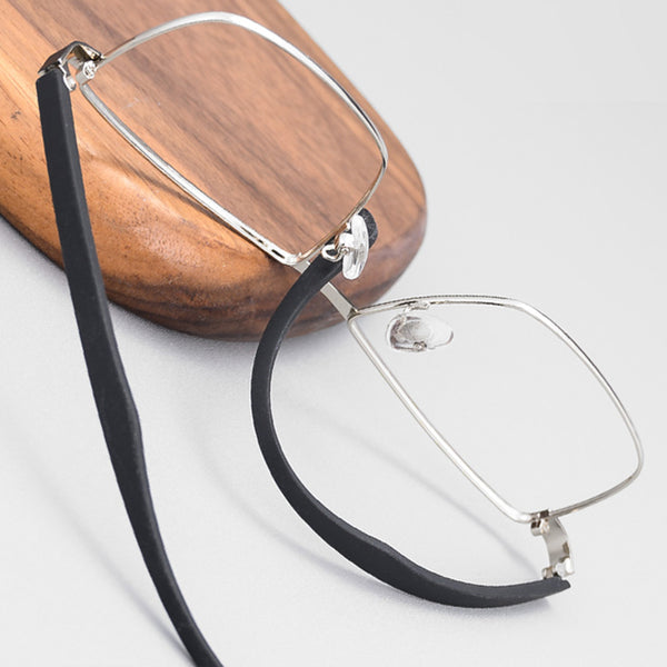 Rectangle Glasses A1102 - Wide Frames for Men with Larger Heads