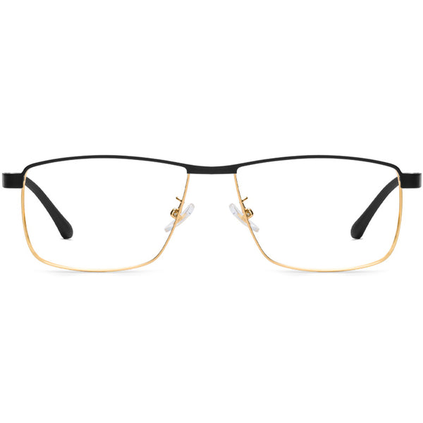 Rectangle Glasses A1102 - Wide Frames for Men with Larger Heads
