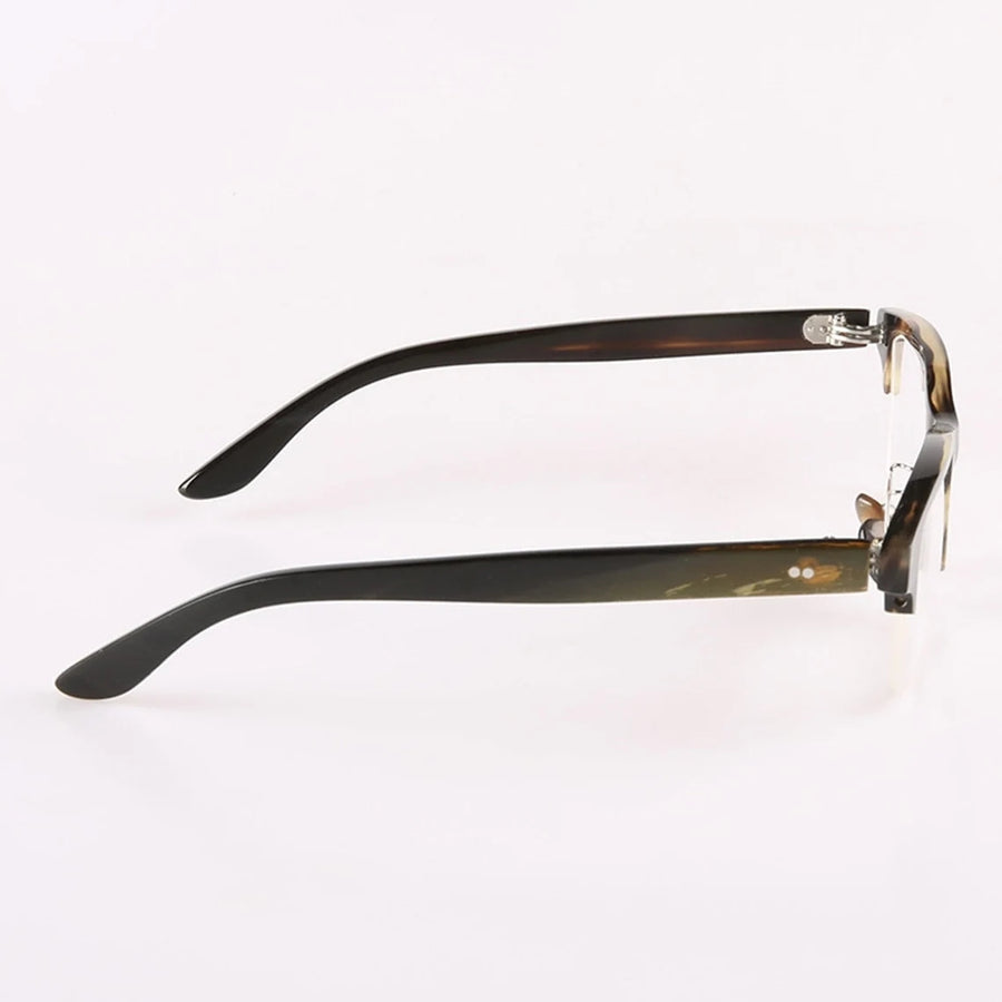 Buffalo Horn Rectangle Glasses NJ1009