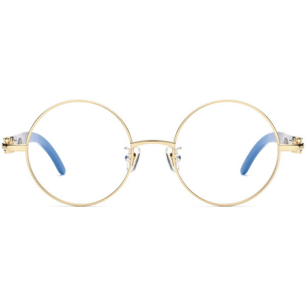 Buffalo Horn Round Glasses A1940