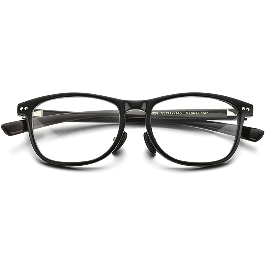 Buffalo Horn Square Glasses A1936