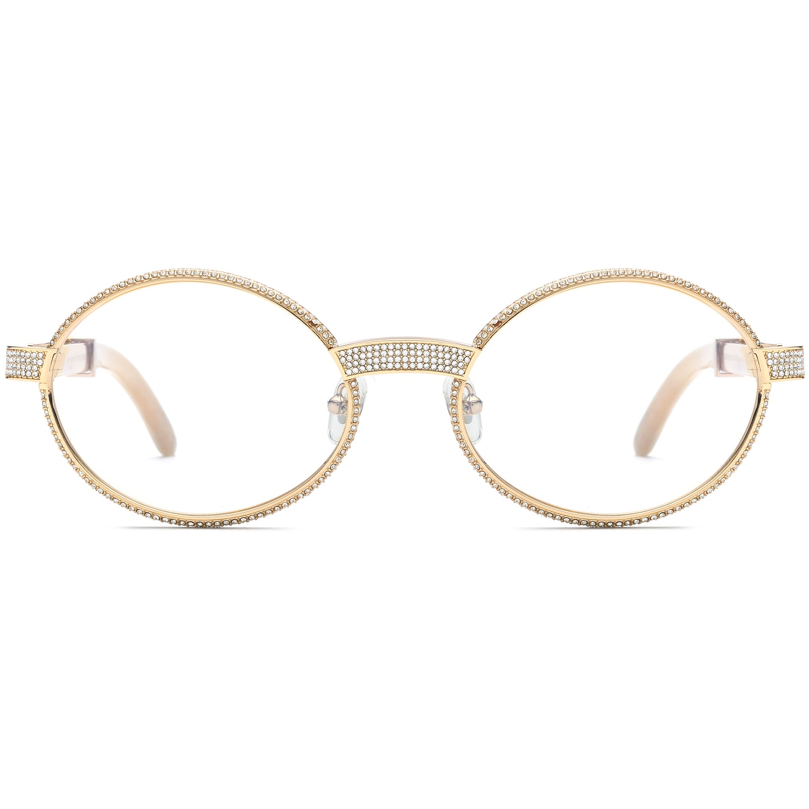 Buffalo Horn Oval Glasses A1945