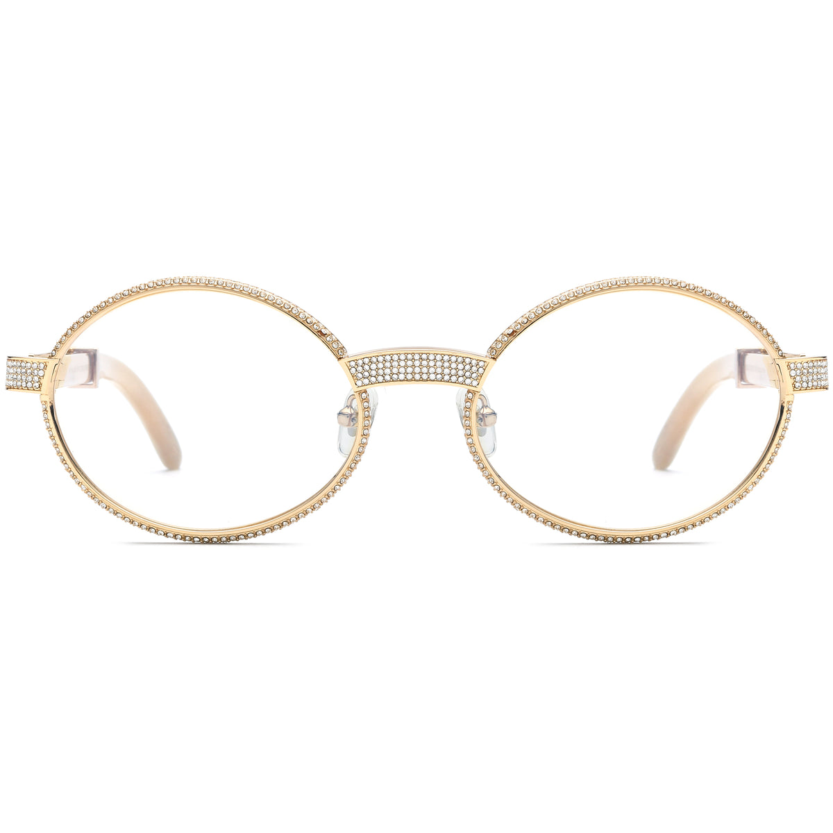 Buffalo Horn Oval Glasses A1945