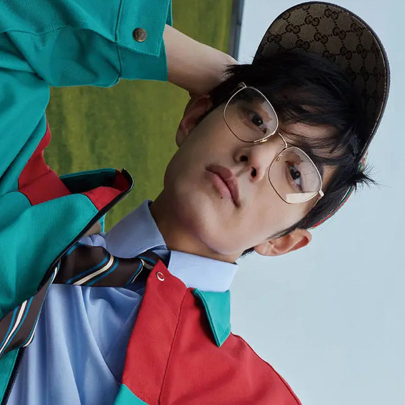 Square Glasses A1056