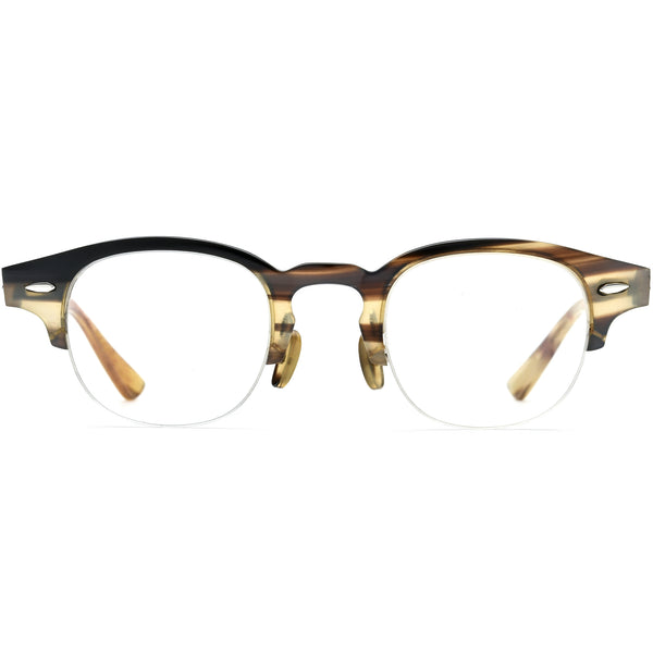 Buffalo Horn Square Glasses A1997
