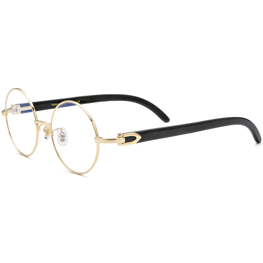 Buffalo Horn Round Glasses A1940