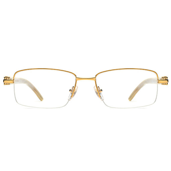 Buffalo Horn Rectangle Glasses A1942