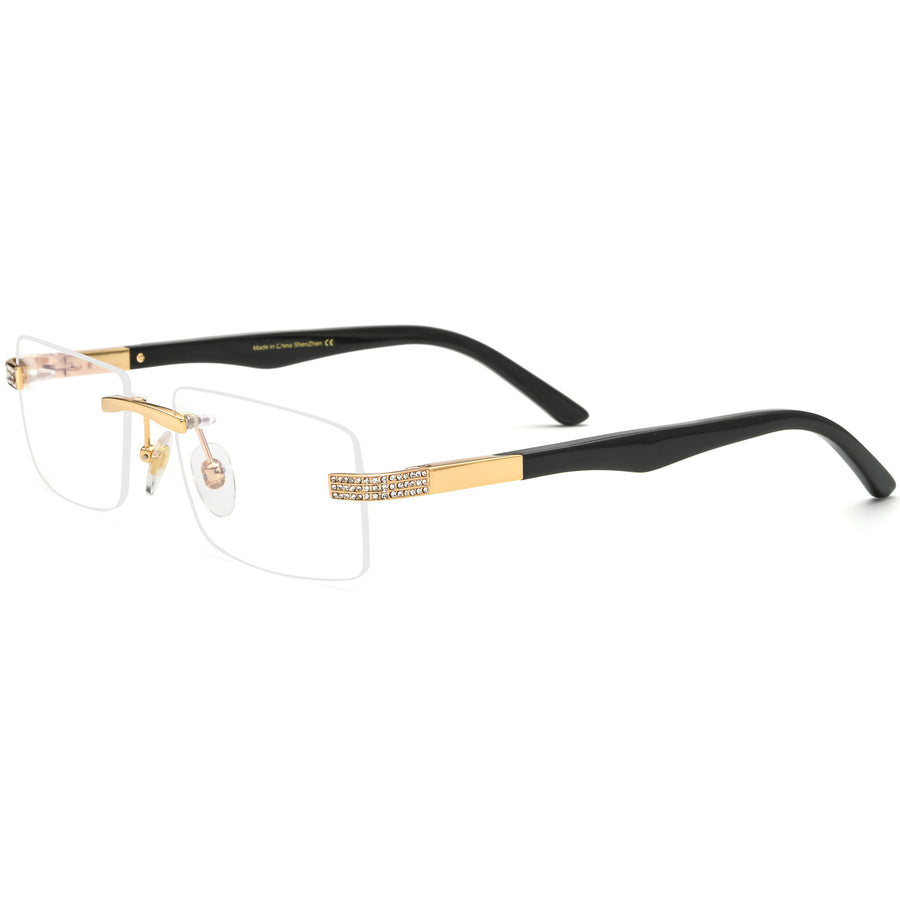 Buffalo Horn Rectangle Glasses A1948