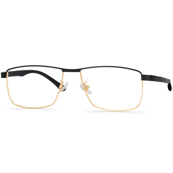 Rectangle Glasses A1102 - Wide Frames for Men with Larger Heads
