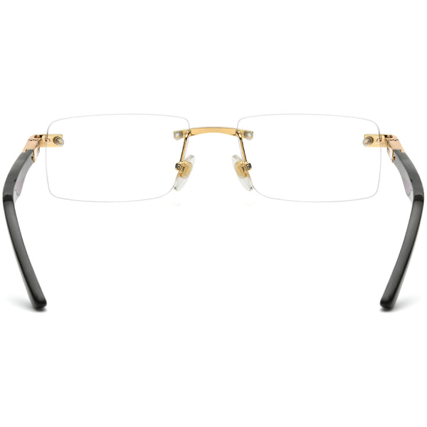 Buffalo Horn Rectangle Glasses A1948
