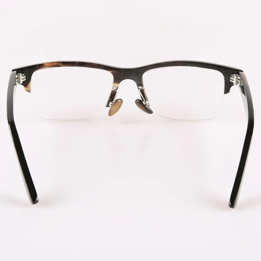 Buffalo Horn Rectangle Glasses NJ1009