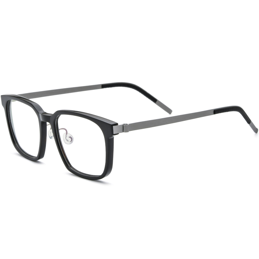 Buffalo Horn Rectangle Glasses A1177