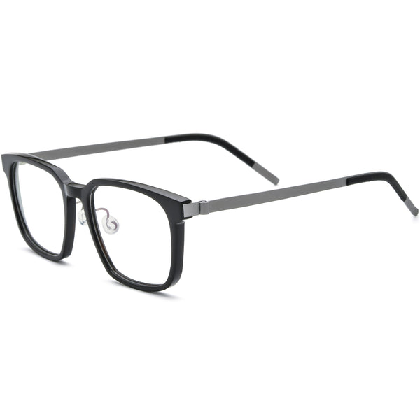 Buffalo Horn Rectangle Glasses A1177